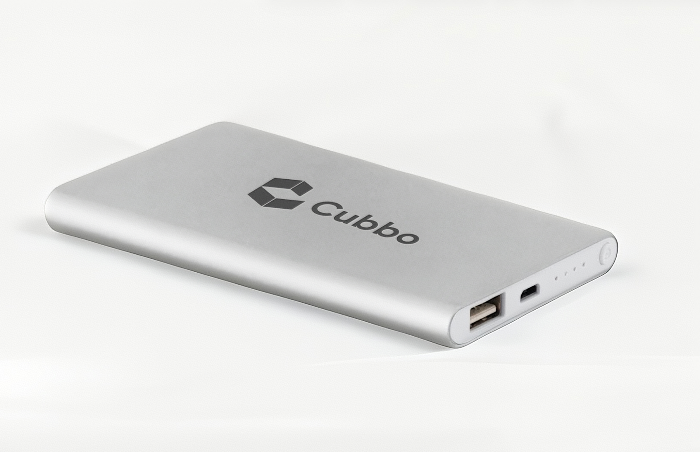 Power Bank Cubbo Prata