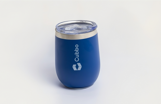 Copo Térmico Cubbo Azul 320ml