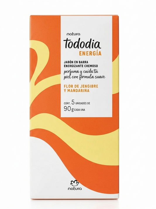 Sabonete Natura Flor de jengibre y mandarina